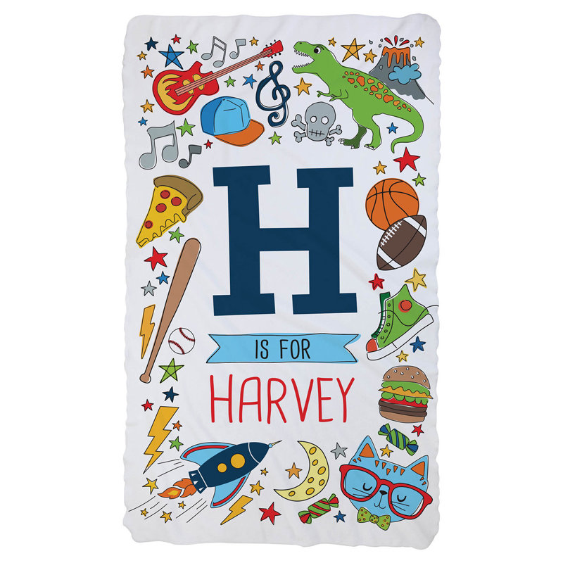 Machine Printed Throw Blanket, Yes