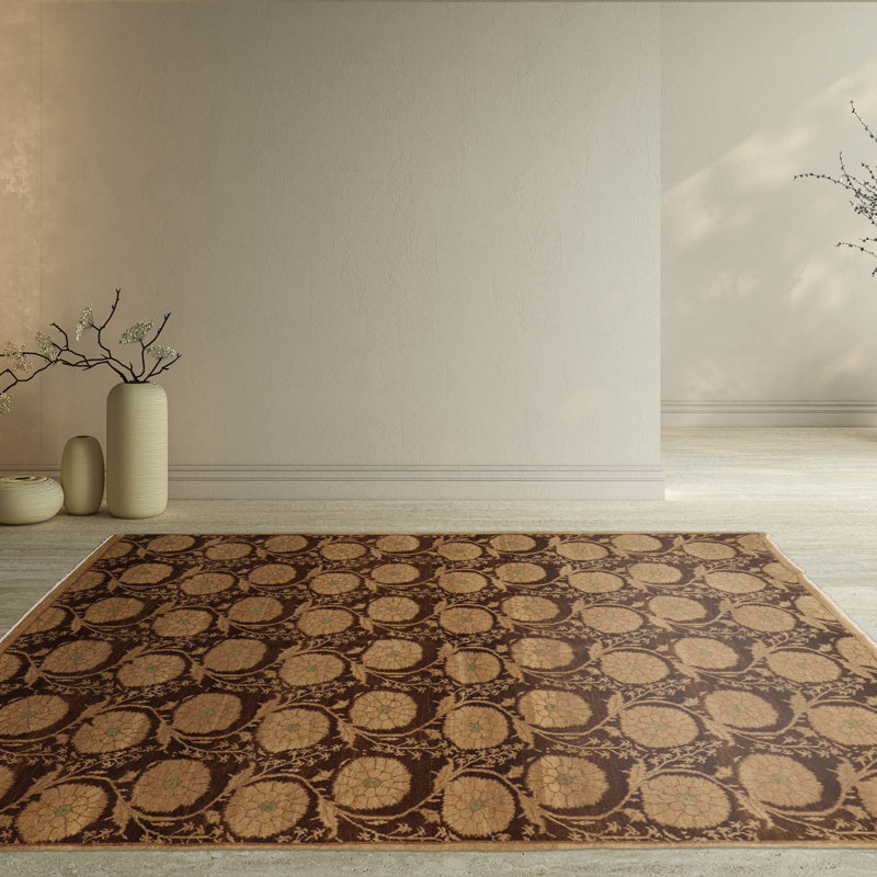 One-of-a-Kind Rectangle Kohlberg Rectangle 4'11" X 7' Wool Area Rug
