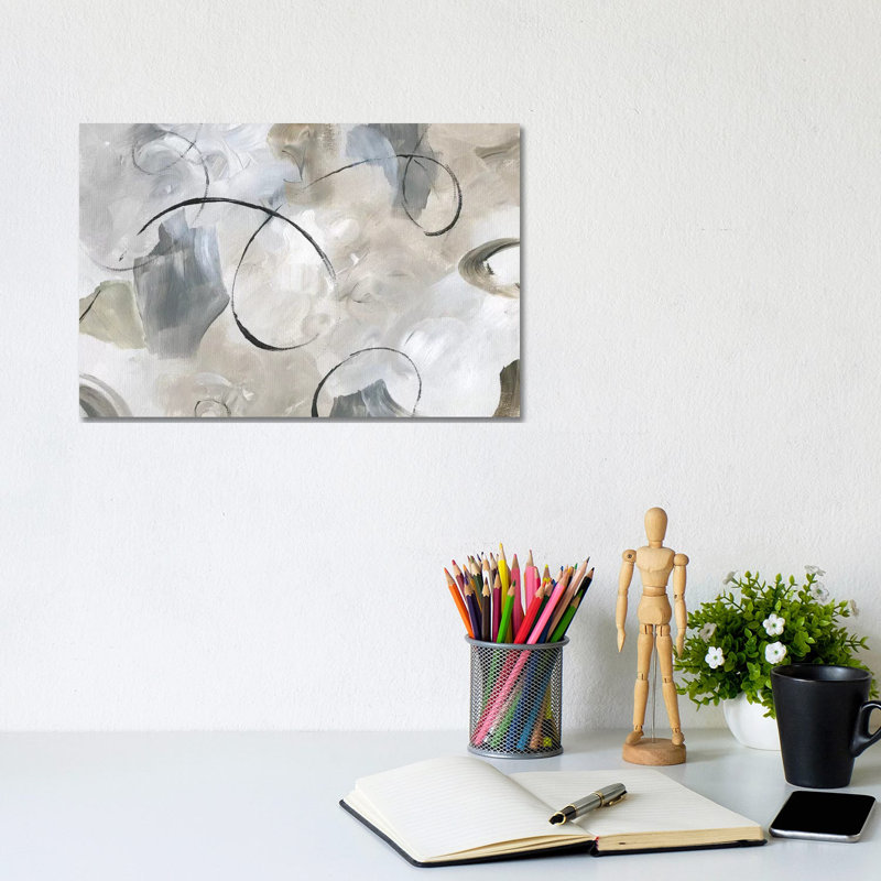 Crescendo - Painting on Canvas, Wrapped Canvas, 152.5 cm H x 101.5 cm W x 3.175 cm D