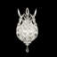 Crystal Laurel 1 - Light Flush Mounted Sconce-59722332