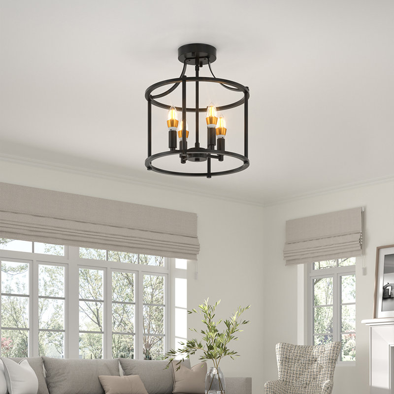 Alane Glass Flush Mount