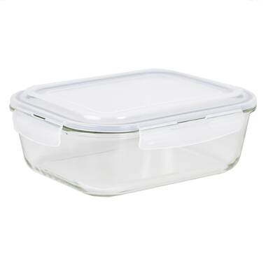 Prep & Savour Benito High Borosilicate Glass 76 Oz. Food Storage