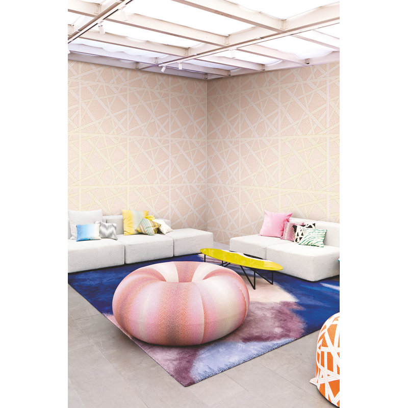 Nastri Wallpaper, Taupe