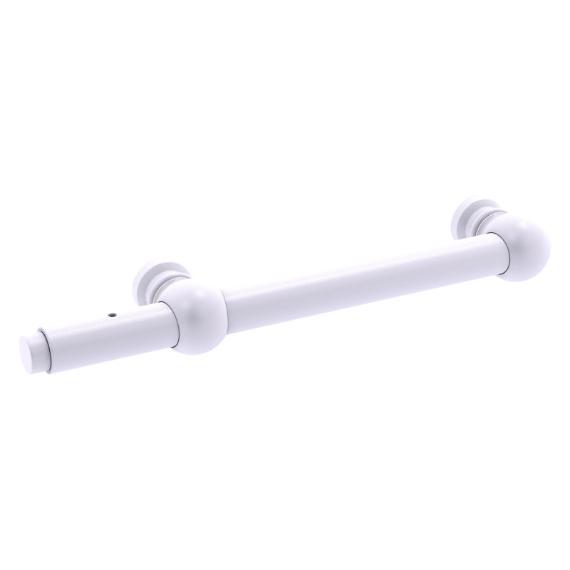 Traditional style Extendable Valet Rod, Matte White