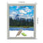 Cadre photo en bois feuille d'argent, cadre photo, cadre artistique-190691401