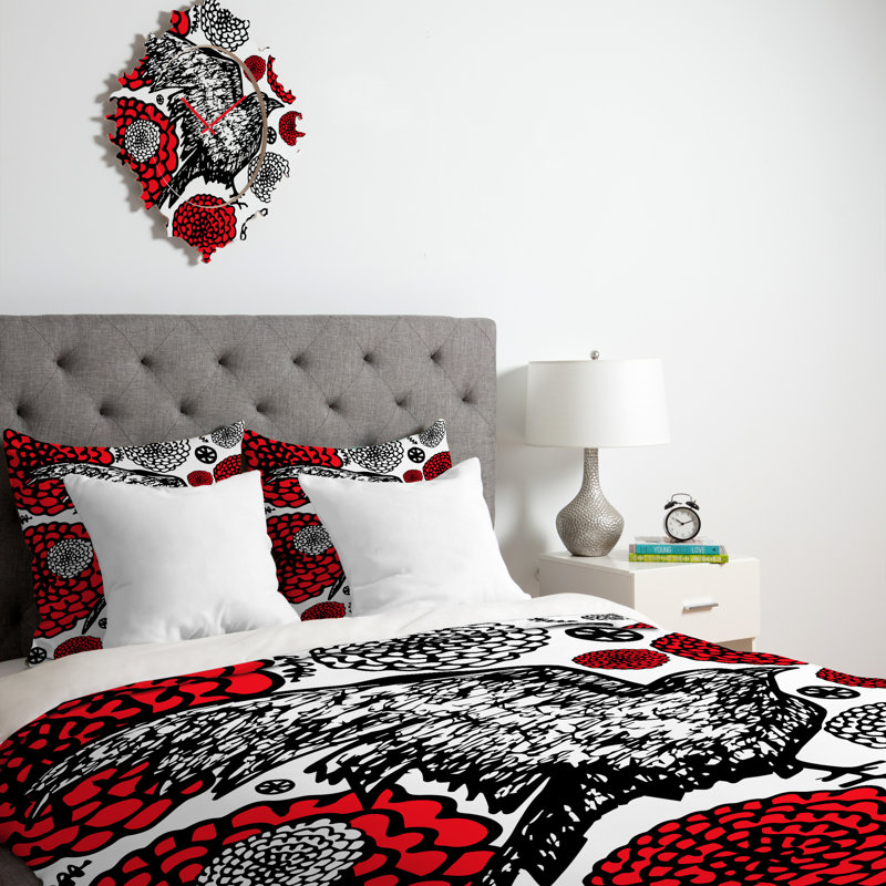 Collection de housse de couette Raven Rose