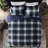 Comforter - 3m Absorption Navy Tone Control Down Alternative For All Seasons Soft Microfiber Blue-116011651