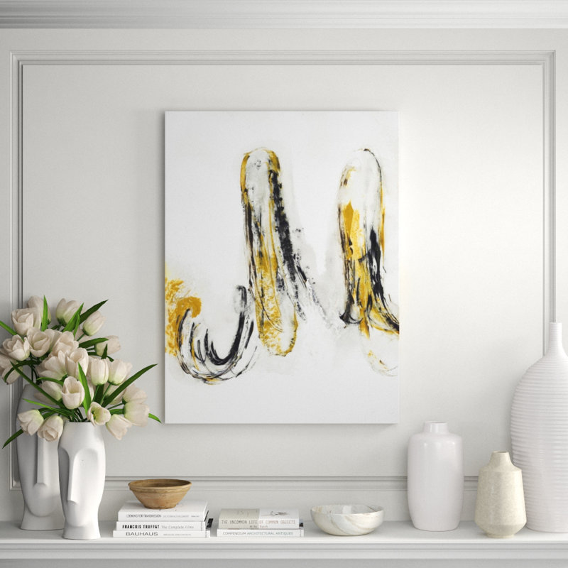 The Soft Volume I Print by Danielle Davis, 40" H x 30" W x 1.5" D, Glass Coat