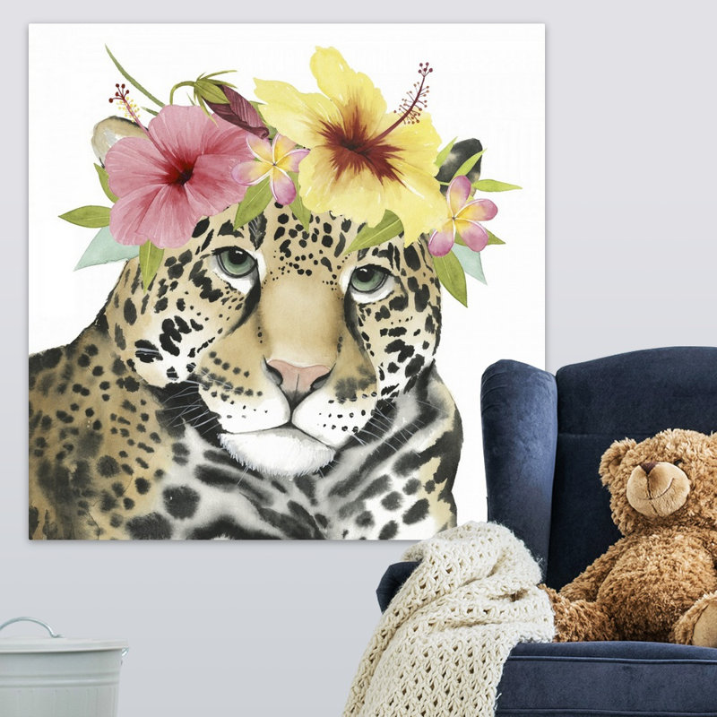 Art de halo tropical vi Shadle, Toile tendue, H 36 po x l 36 po x P 1,25 po