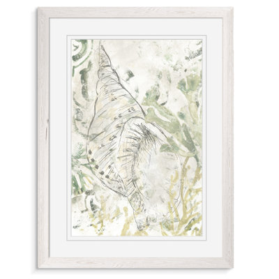 « verdoyant shell fresco ii » par paul cezanne-cadre photo, reproduction d’art