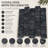 CNK Alor Black Pebble Wall Strip