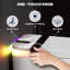 Toilette intelligente une pièce intelligente et intelligente avec ouverture / fermeture automatique de radars laser, bouclier en mousse anti-éclaboussures, siège chauffant, séchoir à air chaud
