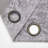 Deavion Velvet Curtains Metal Grommets Room Darkening with Gold Foil Print 2 Panel Set-107328816-106462138