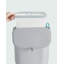 Poubelle suspendue, poubelle murale, poubelle de cuisine de 2,4 gallons avec couvercle pour déchets alimentaires, suspendue ou collée sur une porte d'armoire, pour armoire de cuisine, sous évier