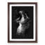 Yawning Lioness - Picture Frame Graphic Art Print-56856782-56856781