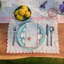 English Rose Table Placemat 14x20 Inch-1141508621