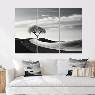 «Saharas Silence Photographie III - Désert», reproduction d'art murale