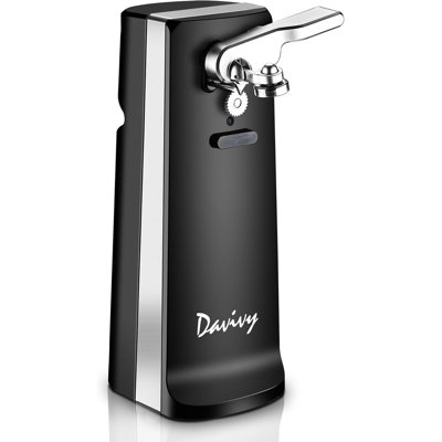 Ouvre-boîte électrique Davivy avec taille-crayon et ouvre-bouteille One Touch