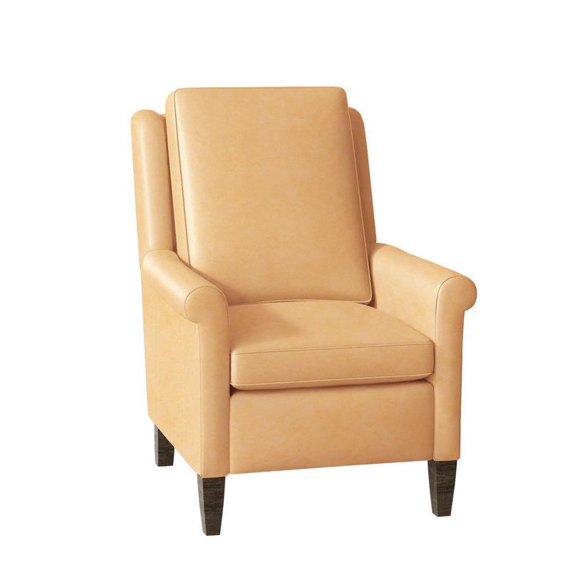 Timber Recliner, Anilina Cacao Genuine Leather, Cobblestone, Power
