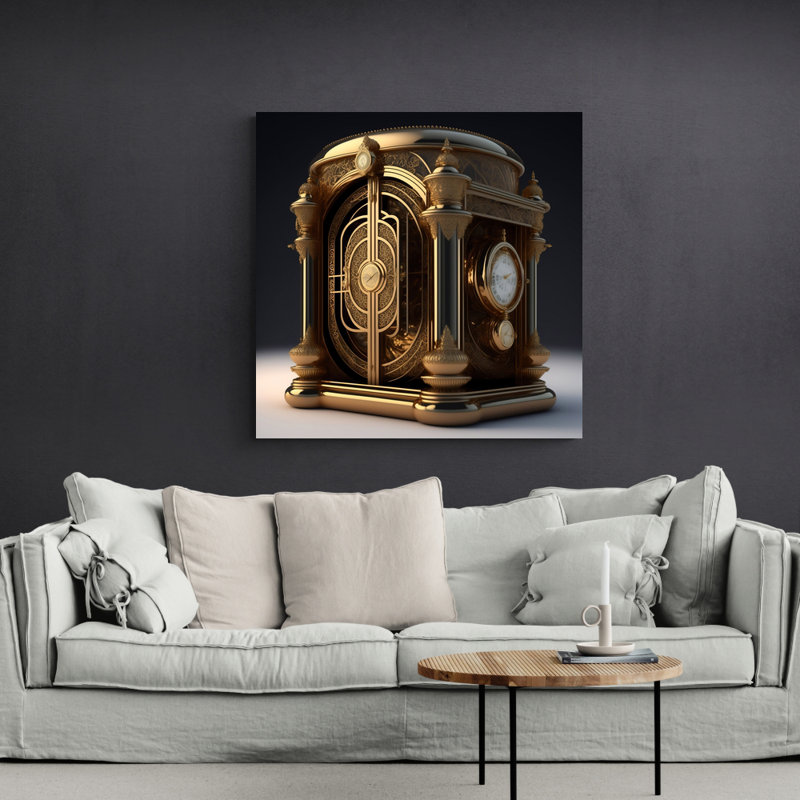 " Time Machine Rca " by Stephen Chambers, 26" W x 26" H