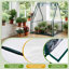 36 po x 36 po x 43 po Serre en PVC transparent avec sous-tapis en PE