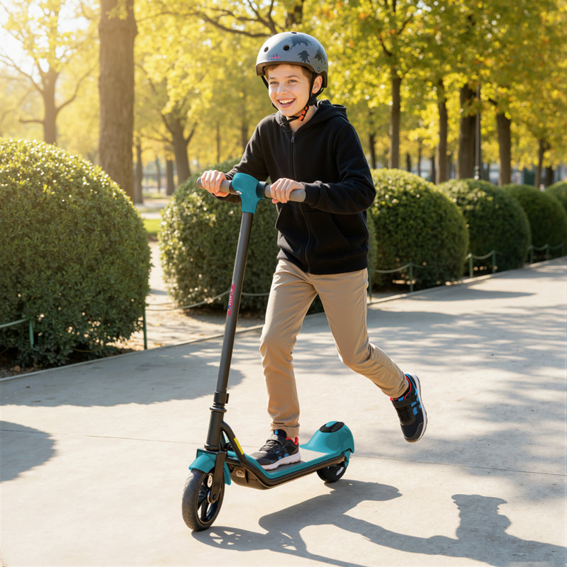 HOMCOM Electric Scooter, Green