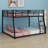 Allaben Metal Bunk Bed With Ladder And Guardrail-1229065789