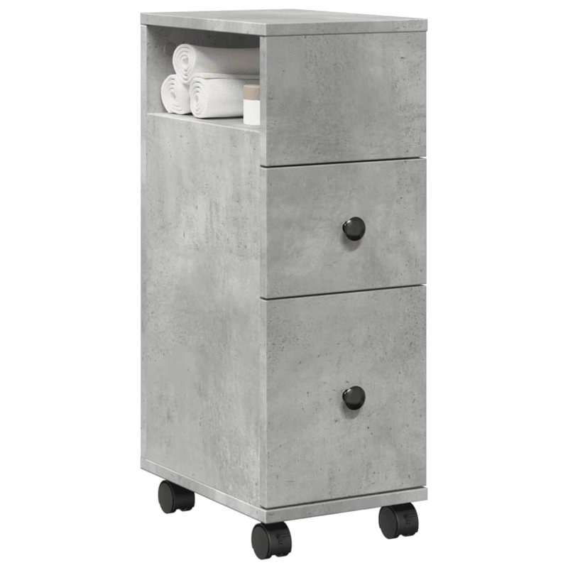 23cm Sideboard, Concrete grey
