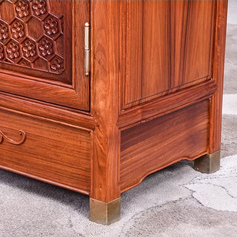 Armoire à chaussures en bois massif