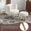 Adelfa Upholstered Armchair with Footstool