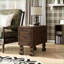 Table basse antique en bois de pin massif - peu encombrante pour le salon, facile à nettoyer et amp; Assembler-563298901