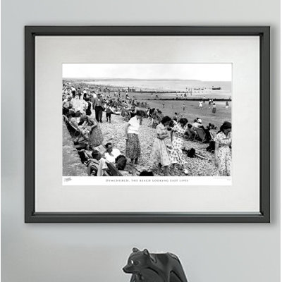 Clevedon, The Beach 1923 - Single Picture Frame Print