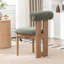 Chaise rembourrée en bois massif Morral-2117790799