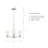 Charvic Light Sputnik Cylinder Chandelier-1230289122-1291360038