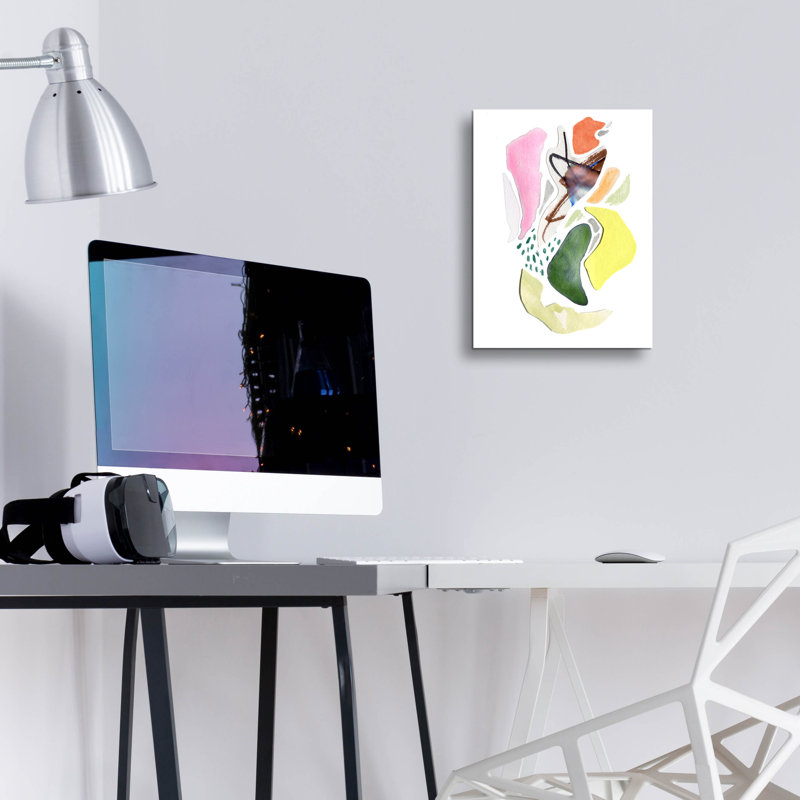 Art mural en verre Wrought Studio ™, H 16 po x l 12 po x P 0,13 po