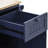 Litten Kitchen Island Rolling Mobile Cart Solid Wood Top, Microwave Cabinet, 2-Drawers, Floor Standing Buffet Sideboard, Spice Rack, Towel Rack,island,coffee cart-1167098196