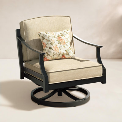 Tamarin Sunbrella® Swivel Patio Lounge Chair