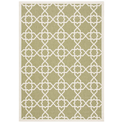 Dirks Performance Geometric Indoor/Outdoor Area Rug