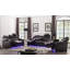 Canapé inclinable en cuir véritable 80 po Akes-100852031