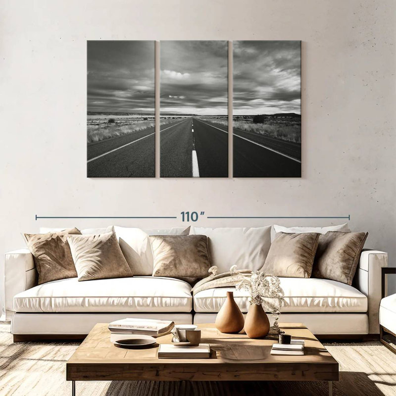 Mehar Open Roads, 48" H x 74" W