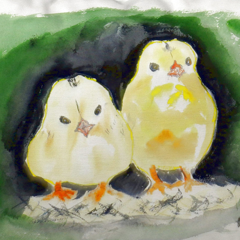 Housse et insert de coussin rectangulaire d'extérieur Chicks, Petit