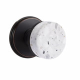 Terrazzo Round Knob with Round Rosette