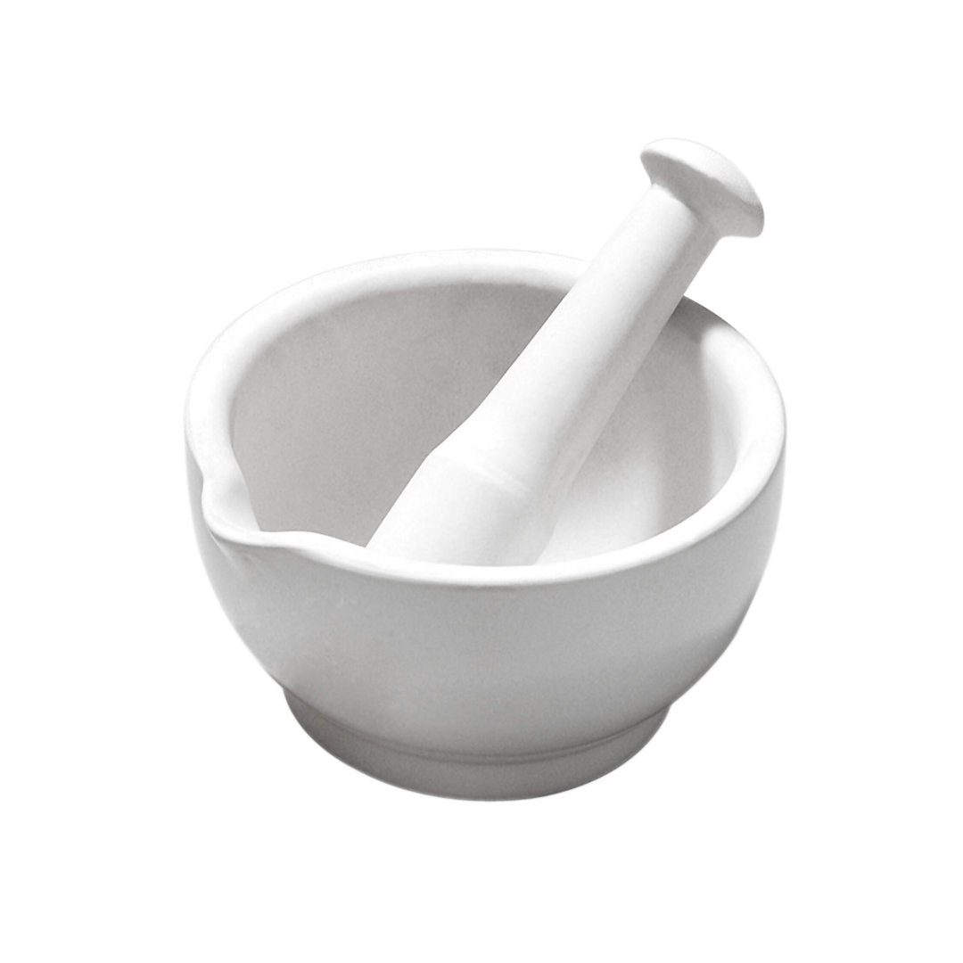 Ceramic Mortar And Pestle Set