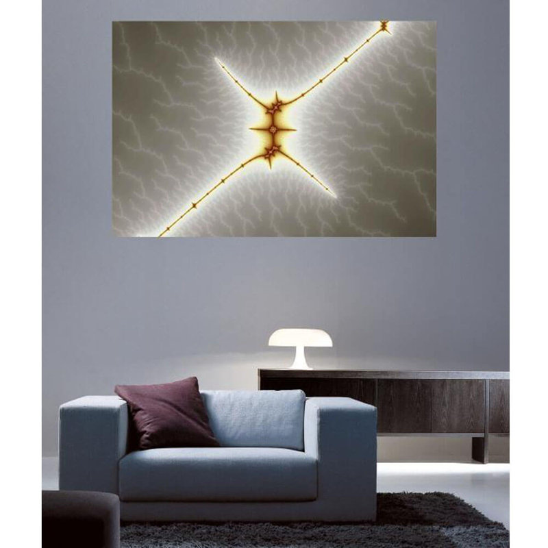 Non-Wall Damaging Wall Decal, 24" H x 36" W