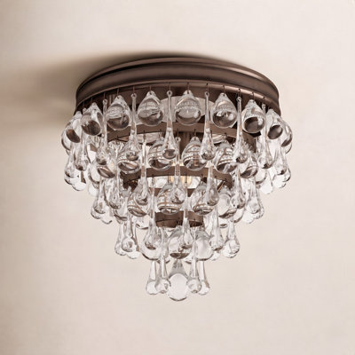 Stoneham 3-Light Flush Mount