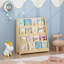 Bibliothèque à 4 niveaux, présentoir à livres pour tout-petits-129864772