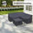 Nolensville Metal Outdoor Conversation Set Group Seating Patio Furniture Covers