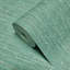 Rouleau de papier peint texturé Turquoise