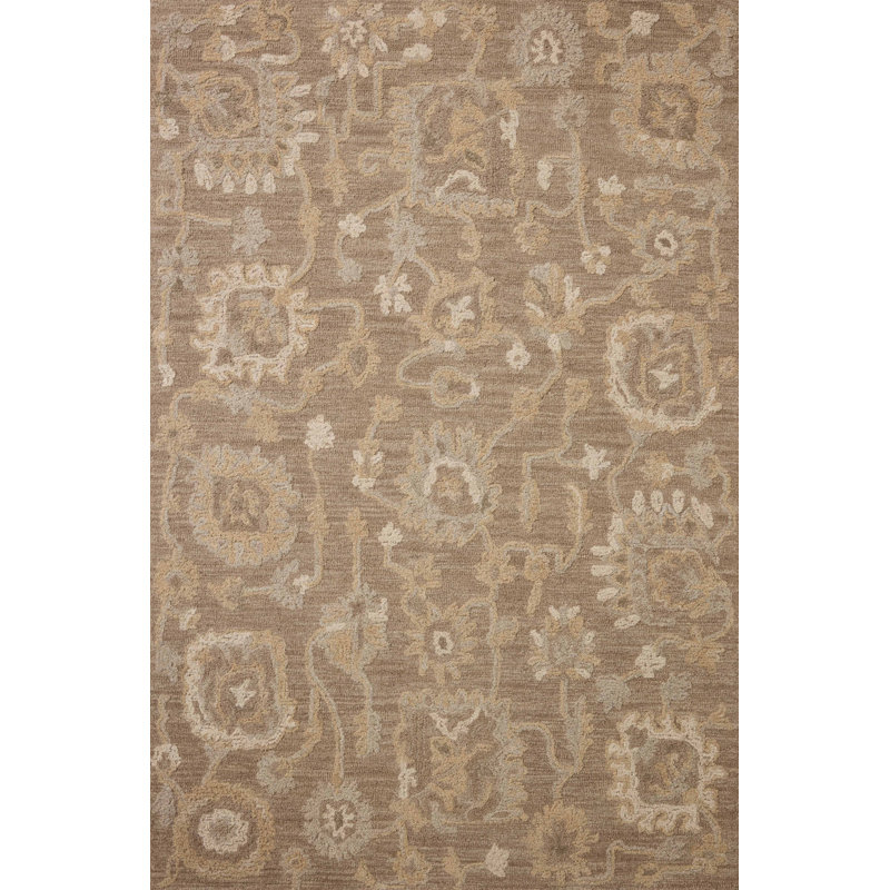 Tapis écorce / pierre Chris Loves Julia x Loloi Dorothea, Rectangle 9 pi 3 po x 13 pi