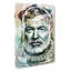 Ernest Hemingway In Abstract - Wrapped Canvas-55311649